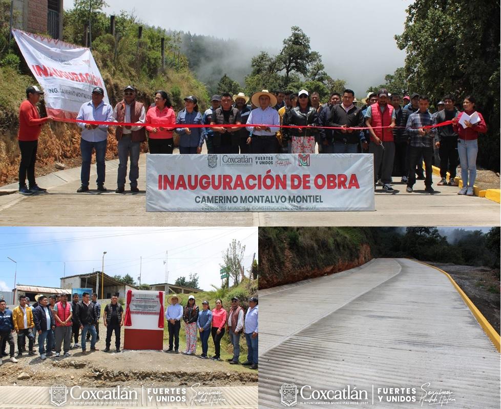 ENTREGA DE OBRA EN TECOLTEPEC